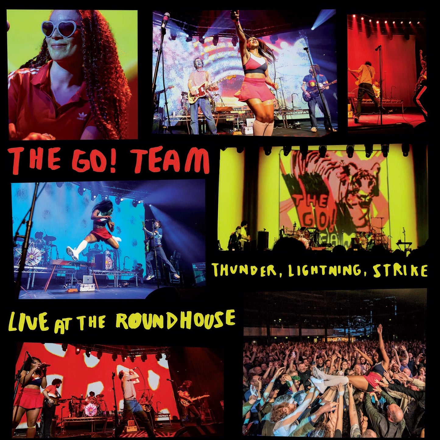 The Go! Team - Thunder, Lightning, Strike - Live from the Roundhouse LP (*1 PER PERSON*)