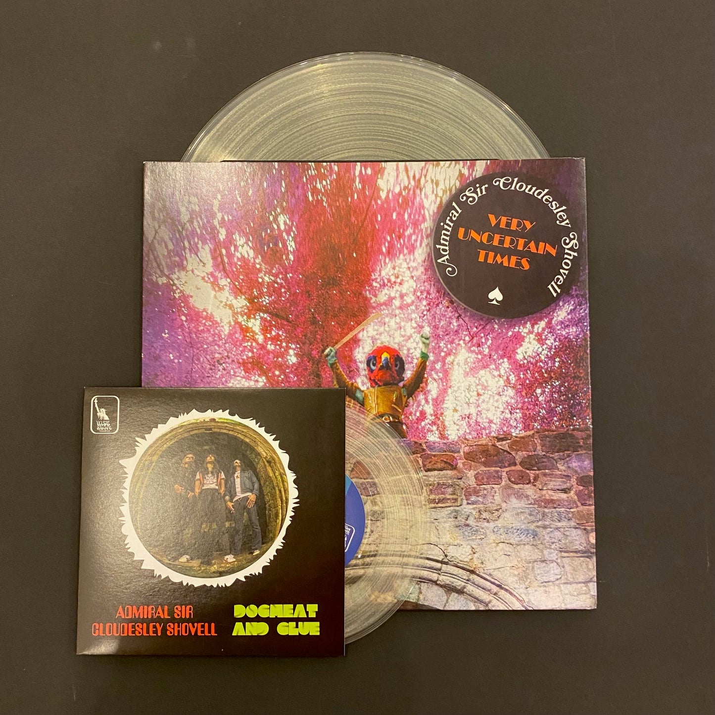 Admiral Sir Cloudesley Shovell 'Very Uncertain Times' LP + 7" (*USED*)