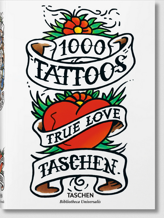 Burkhard Riemschneider '1000 Tattoos' Hardback Book