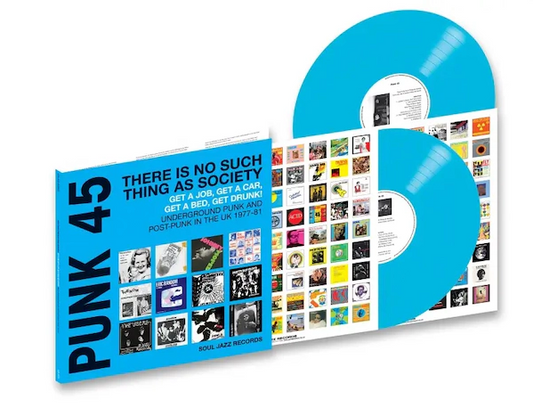 Various 'Soul Jazz Records Presents ‘PUNK 45: There’s No Such Thing As Society’ 2xLP
