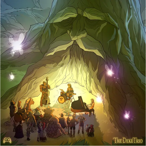 The Deku Trio 'Zelda and Jazz' LP