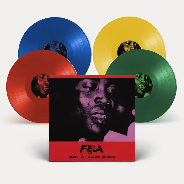 Fela Kuti 'The Best Of The Black President' 4xLP