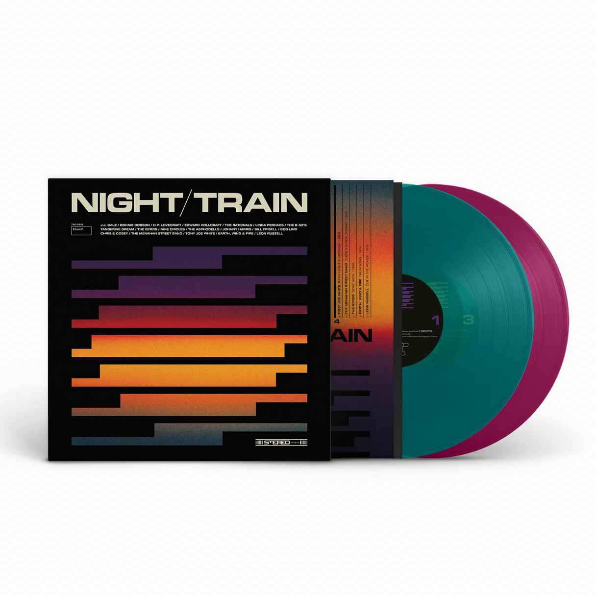 Various 'Night Train: Transcontinental Landscapes 1968 – 2019' 2xLP