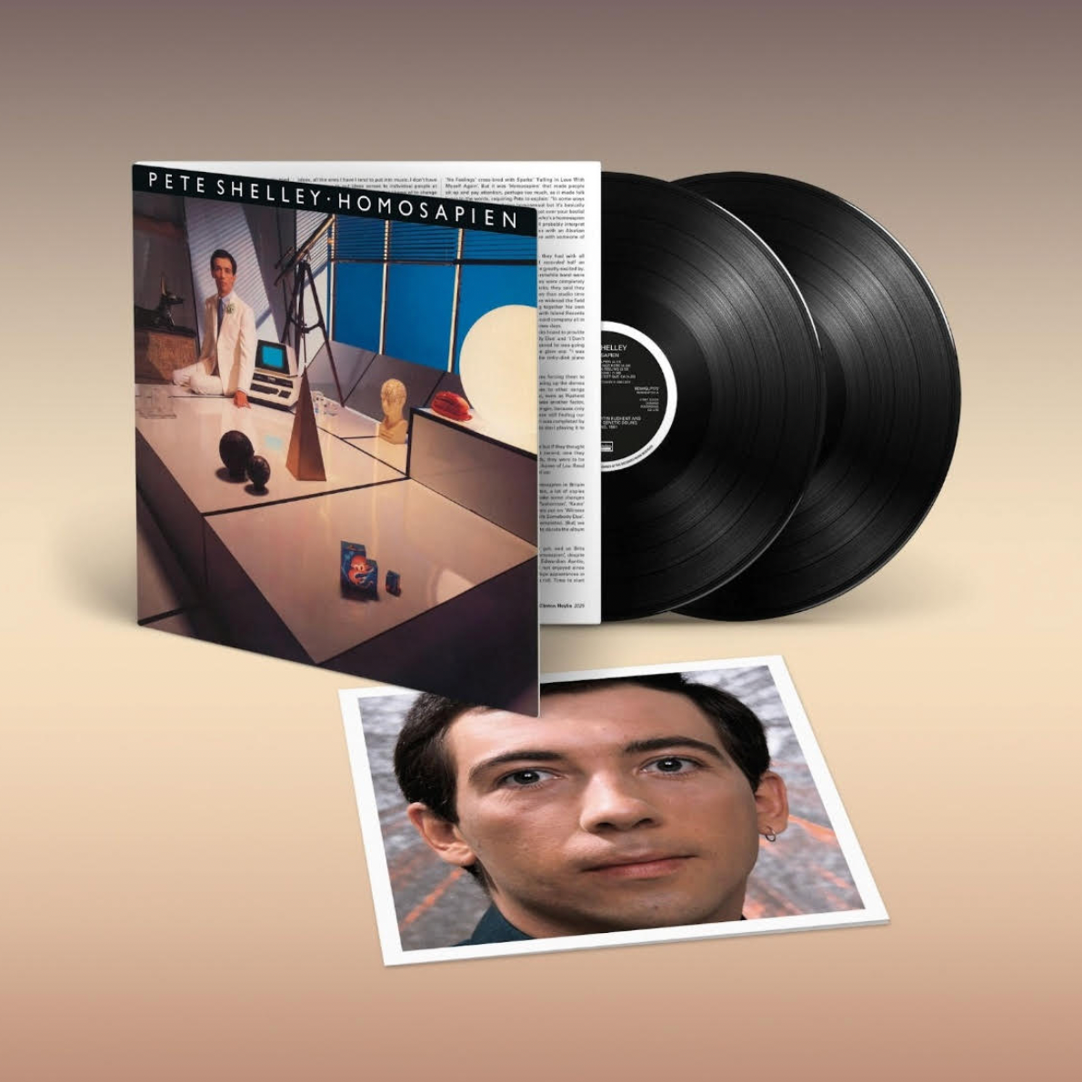 Pete Shelley 'Homosapien' 2xLP