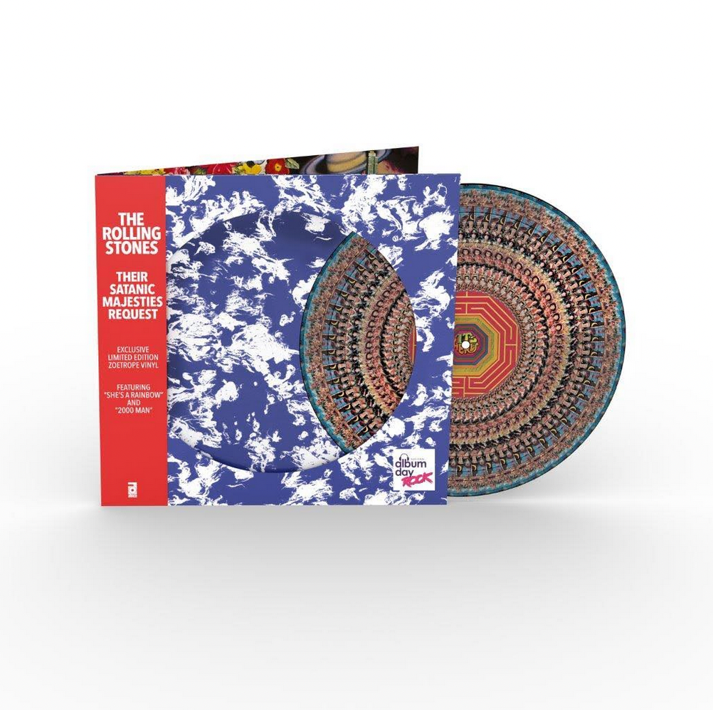 The Rolling Stones 'Their Satanic Majesties' Zoetrope Picture Disc LP (NAD25)