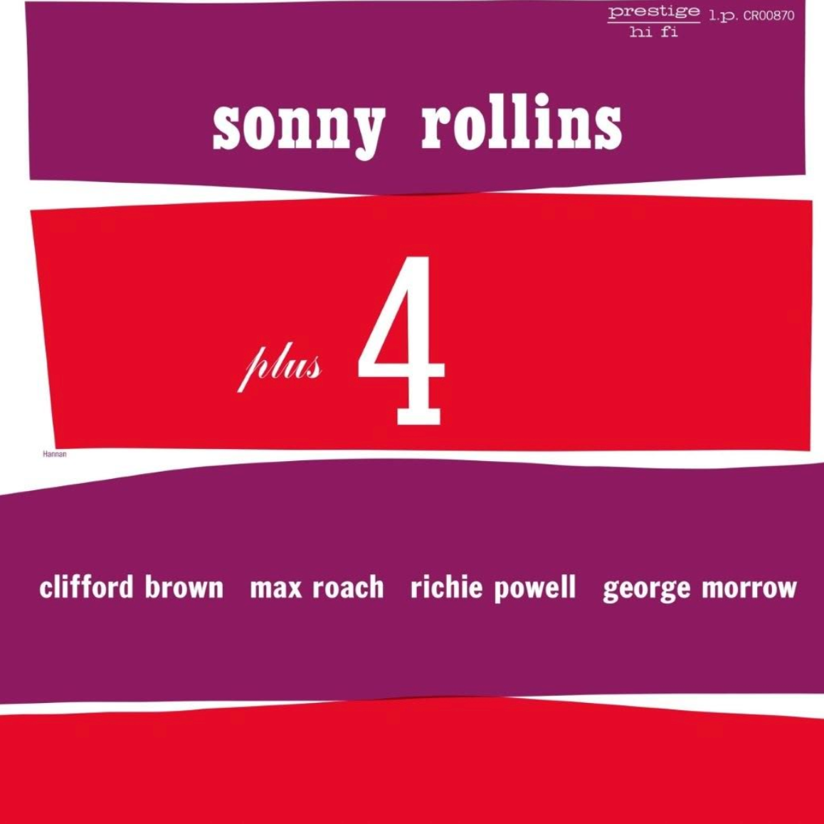 Sonny Rollins 'Plus 4' LP