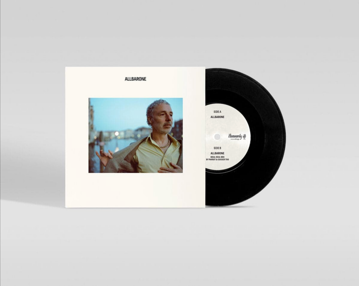 Baxter Dury 'Allbarone / Allbarone (Meal Deal Mix by Parrot and Cocker Too)' 7"