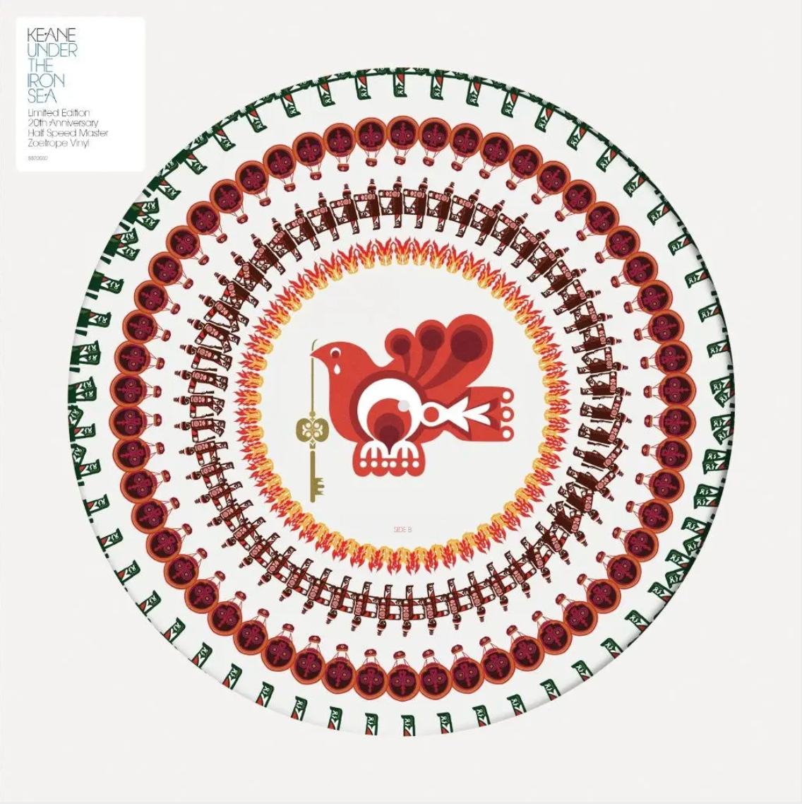 Keane 'Under the Iron Sea (20th Anniversary)' Zoetrope LP