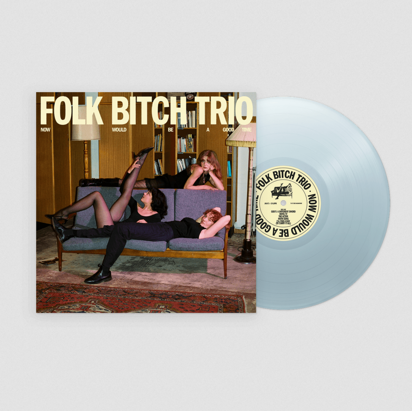 Folk Bitch Trio 'Now Would Be A Good Time' LP