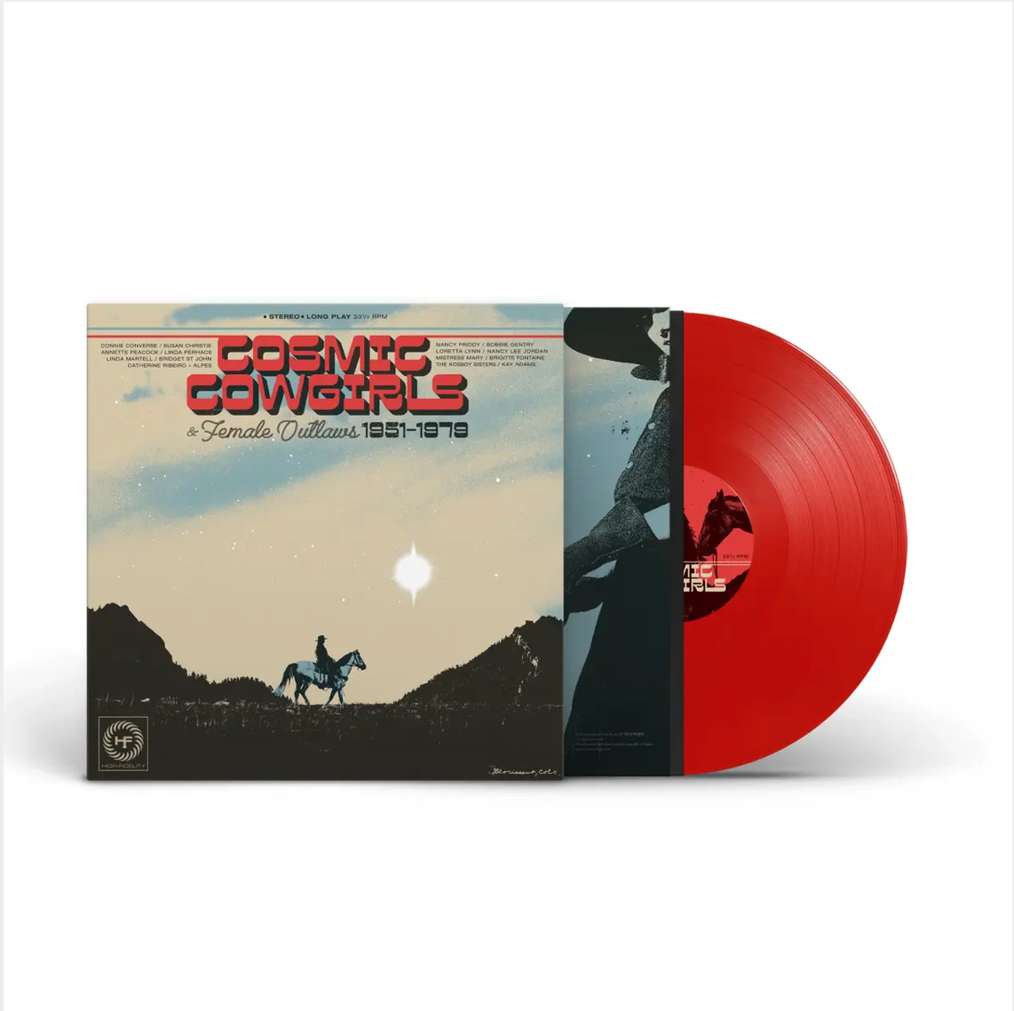 Various 'Cosmic Cowgirls and Female Outlaws 1951-1979' LP