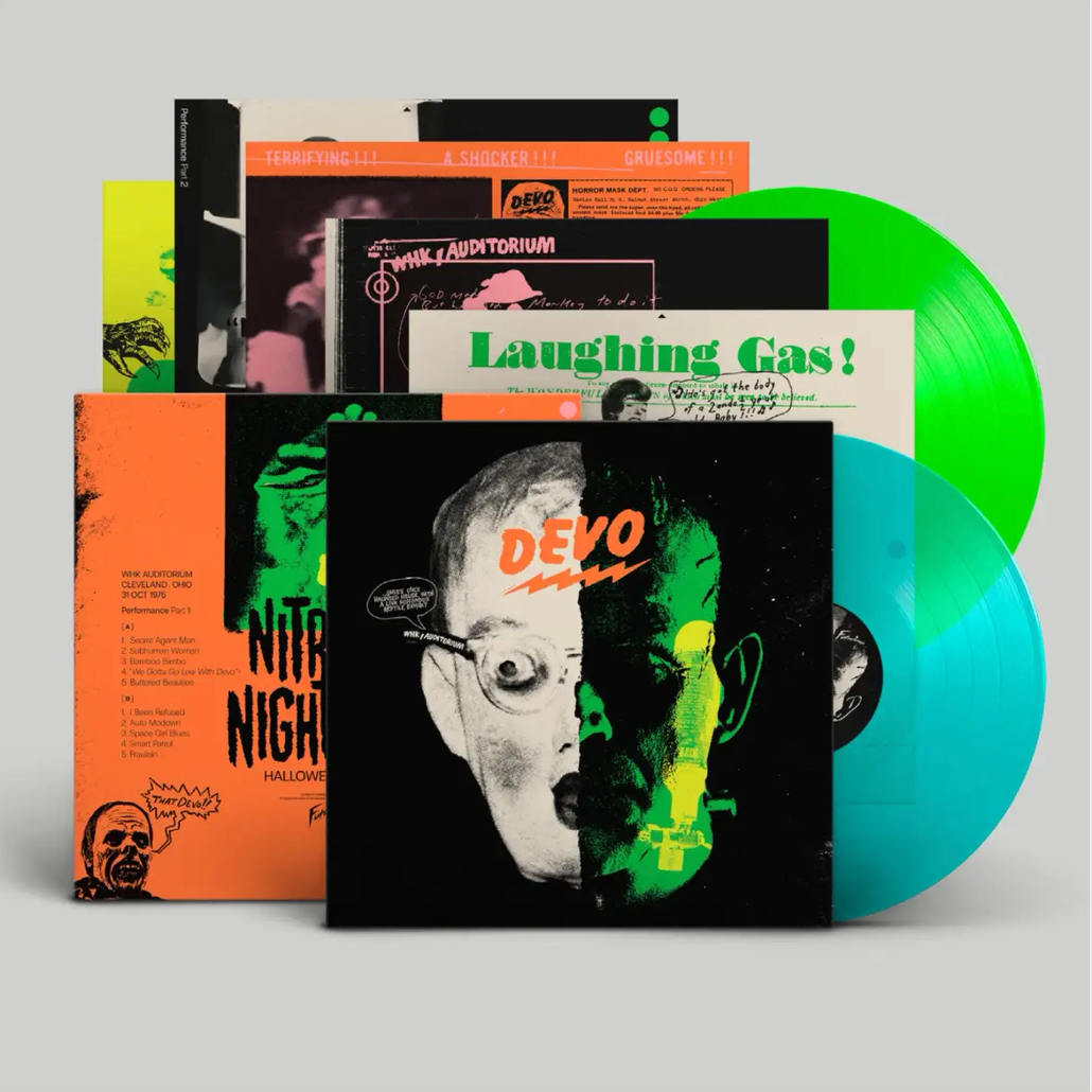 Devo 'Nitrous Nightmare: Halloween Live ‘75' 2xLP
