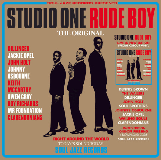 Various Artists / Soul Jazz Records Presents - Studio One Rude Boy 2xLP