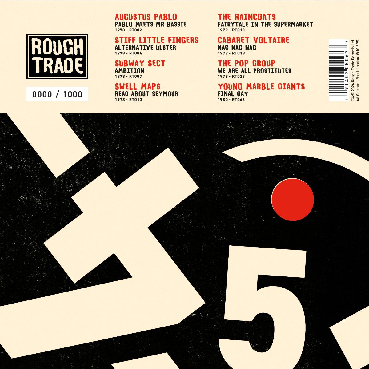 Various 'Rough Trade 45s: Volume 1' 8x7" Box Set