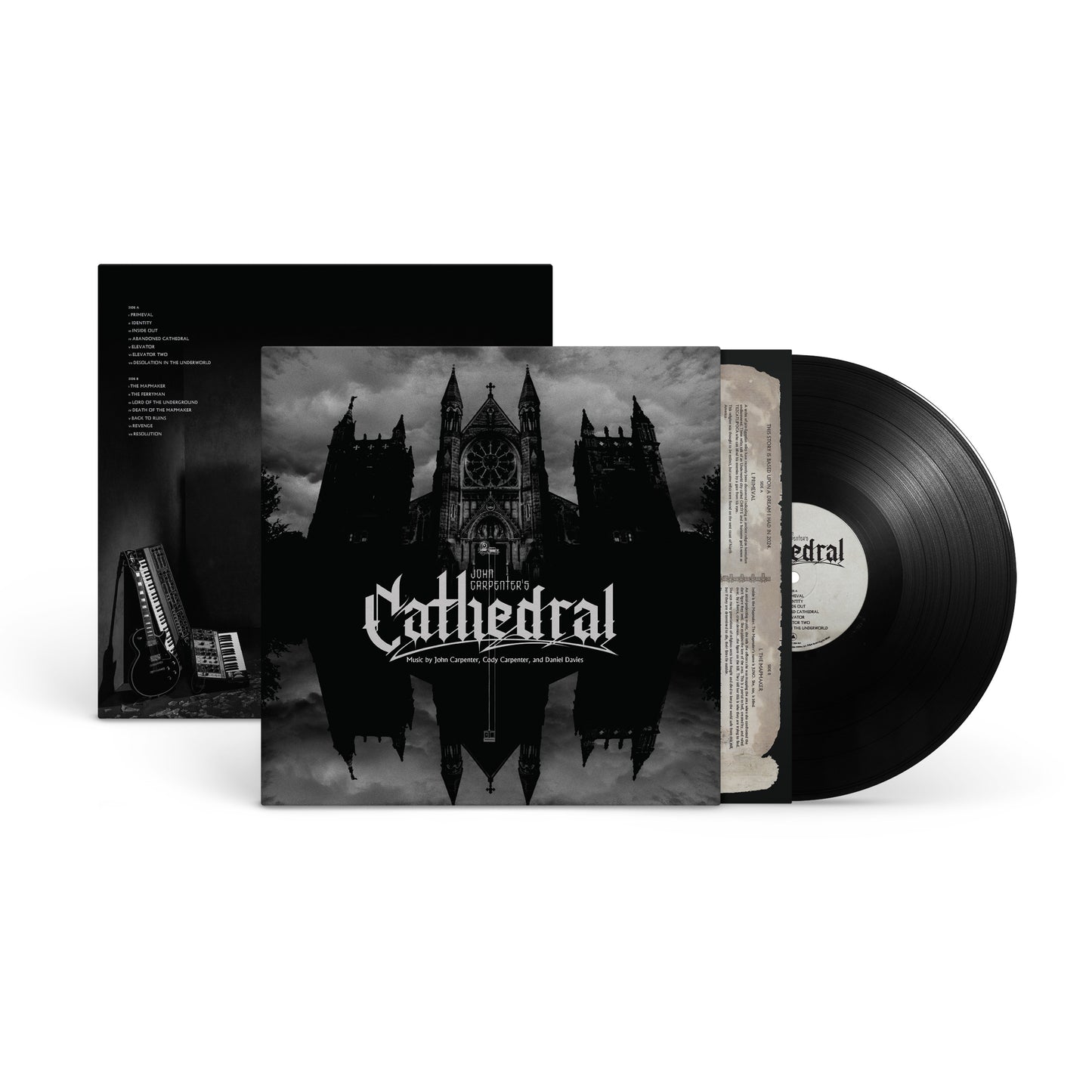 John Carpenter, Cody Carpenter, & Daniel Davies 'Cathedral' LP