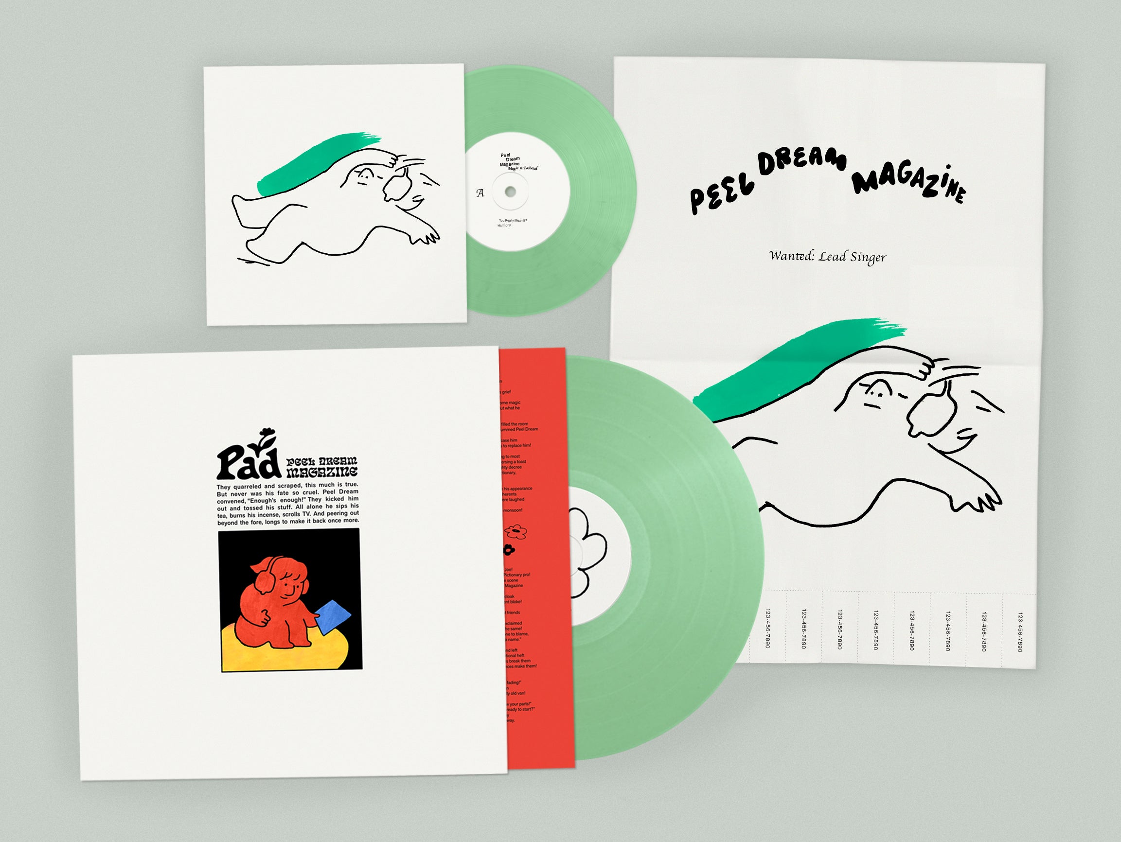 Peel Dream Magazine ‘Pad’ LP – Bear Tree Records