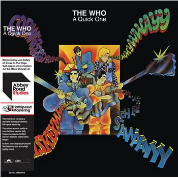 The Who 'A Quick One (Half Speed Master)' LP
