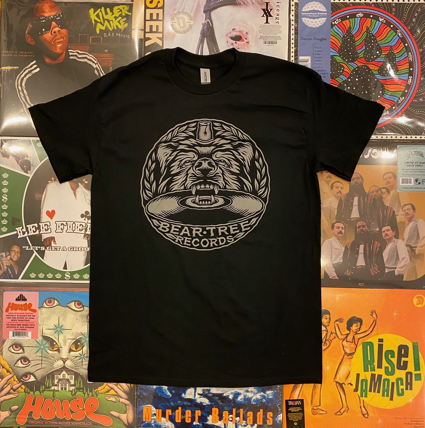 Bear Tree Records T-Shirt (Tom J Newell Logo)