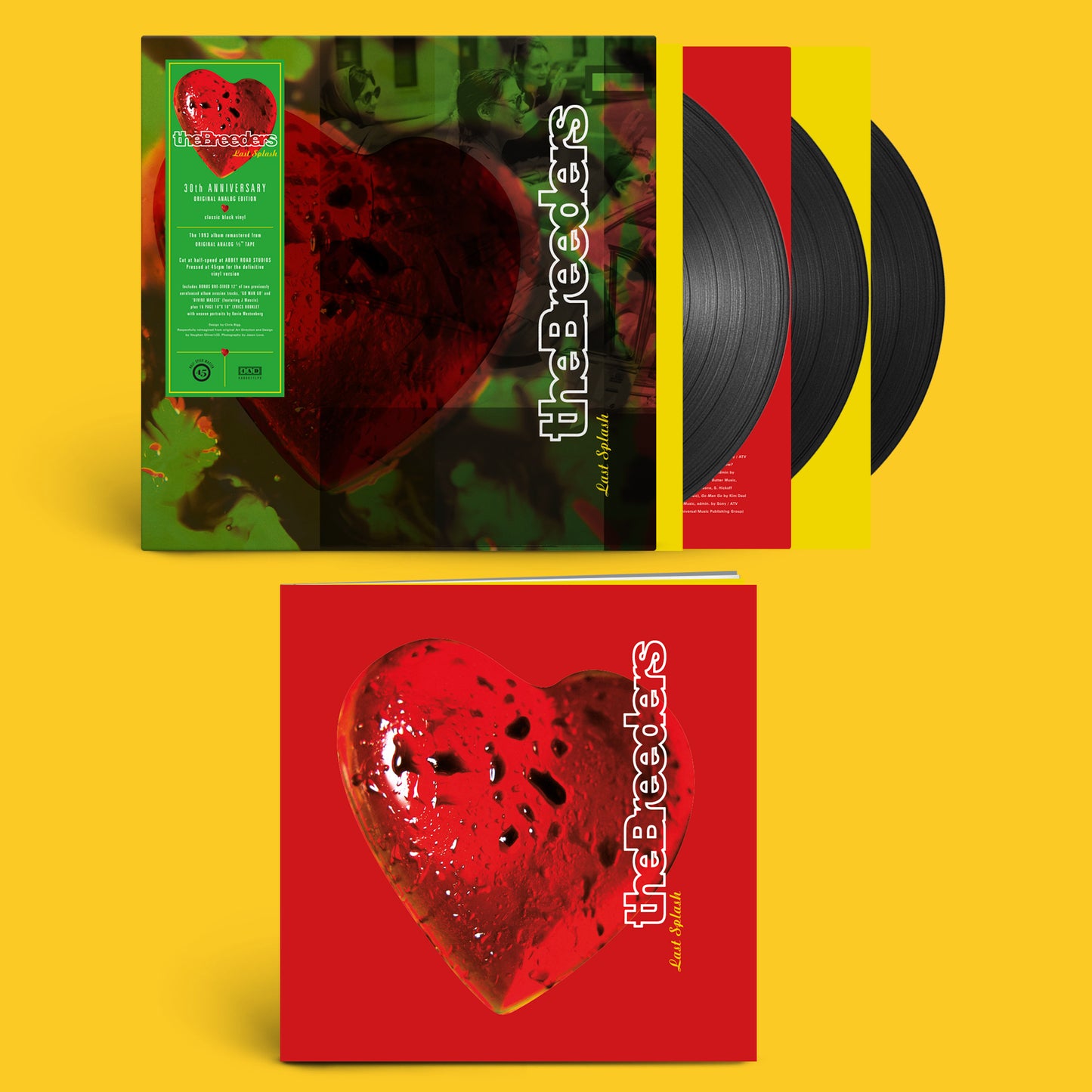 The Breeders 'Last Splash (30th Anniversary Edition)' 2xLP+12"