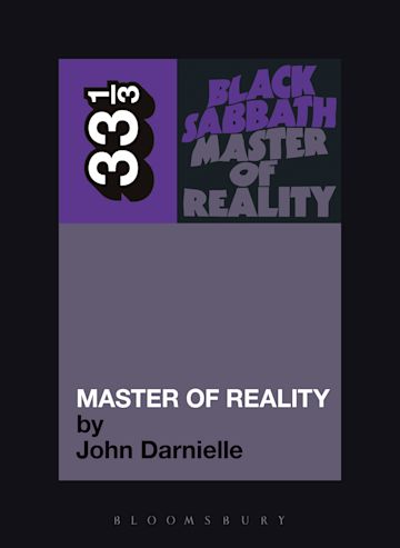 John Darnielle 'Black Sabbath's Master of Reality (33 1/3)' Book