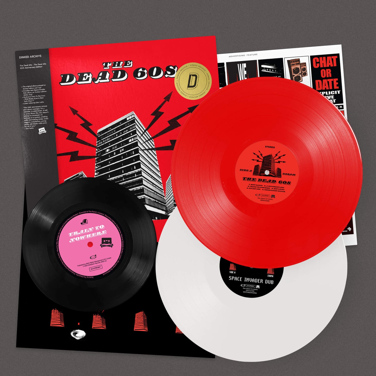 The Dead 60s 'The Dead 60s (20th Anniversary Deluxe Edition)' 2xLP