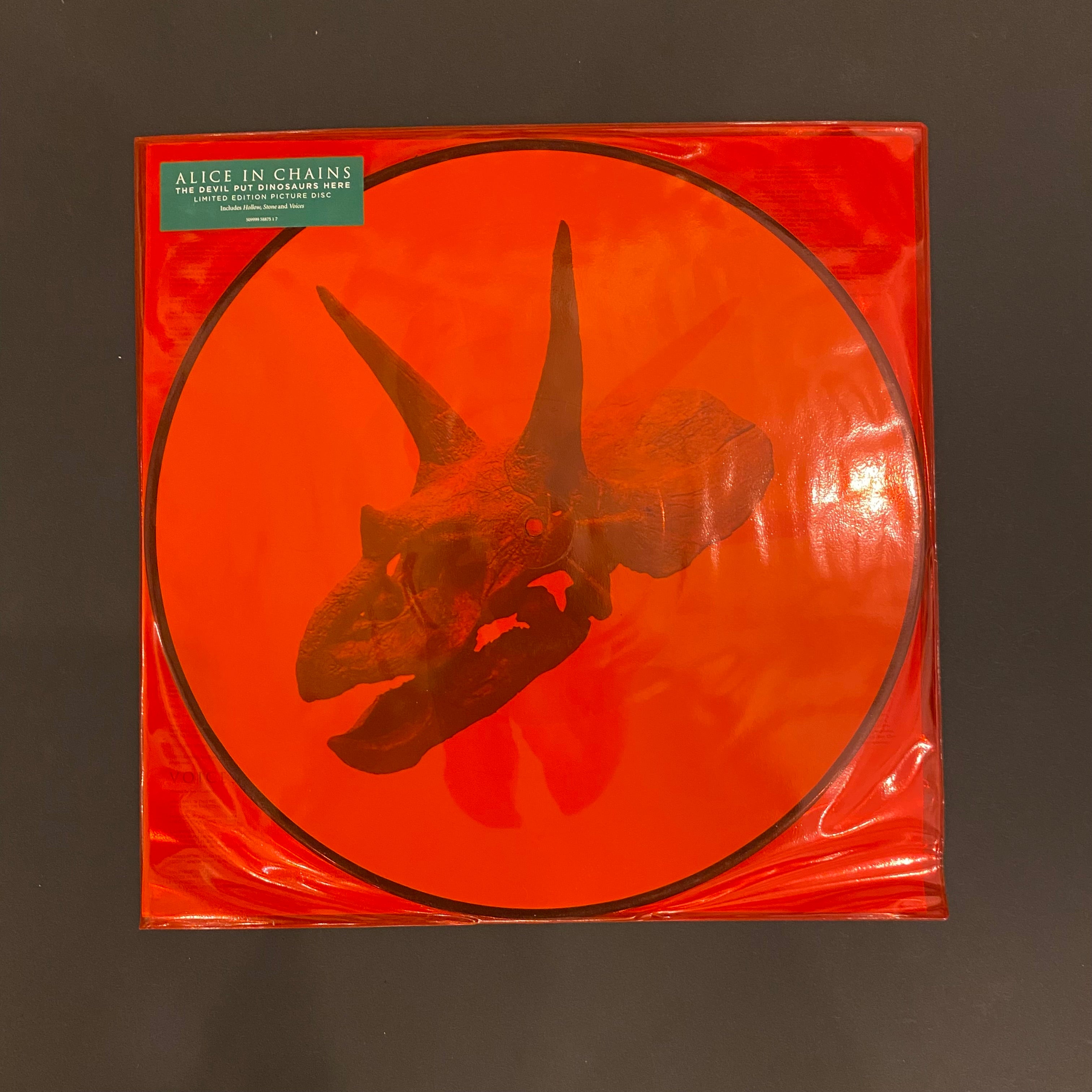 Alice in Chain's the Devil put dinosaurs online here 2lp red and pink vinyl 2lp