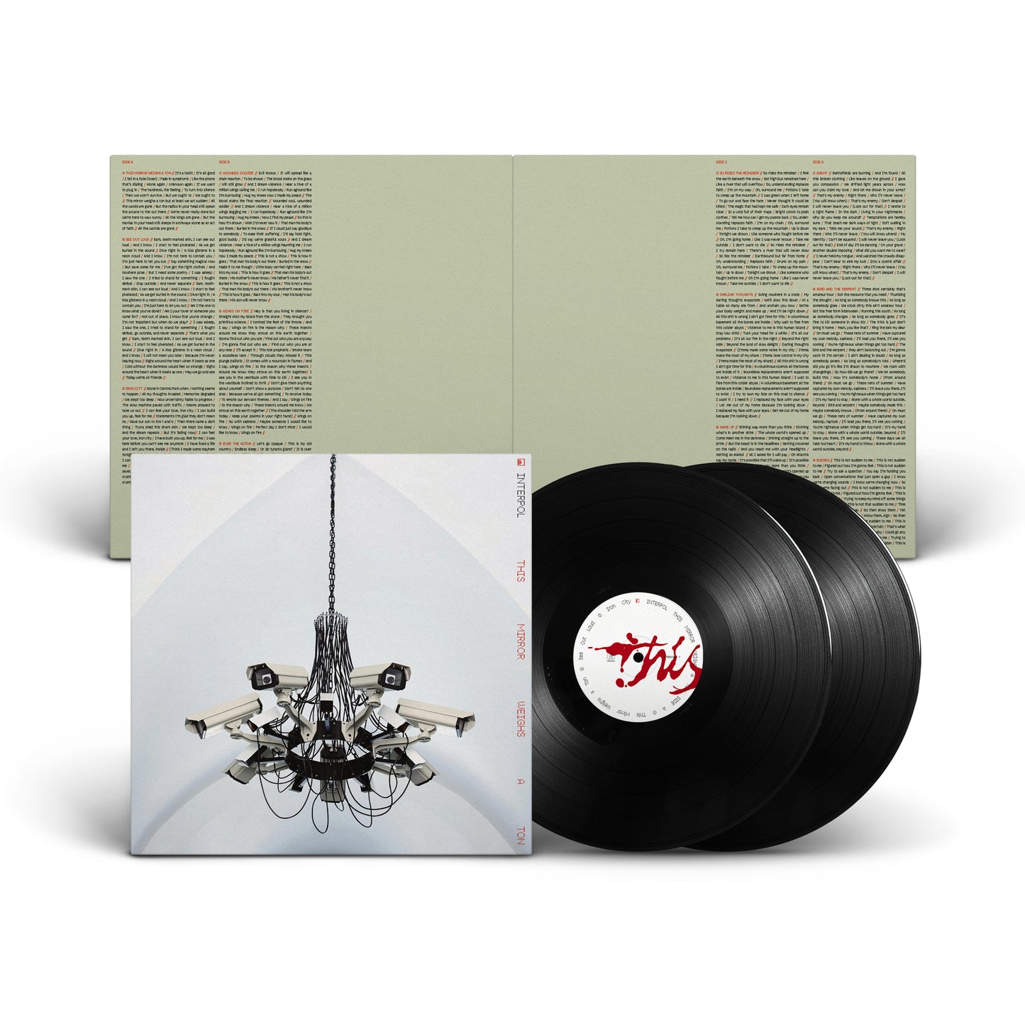 Interpol 'This Mirror Weighs A Ton' 2xLP