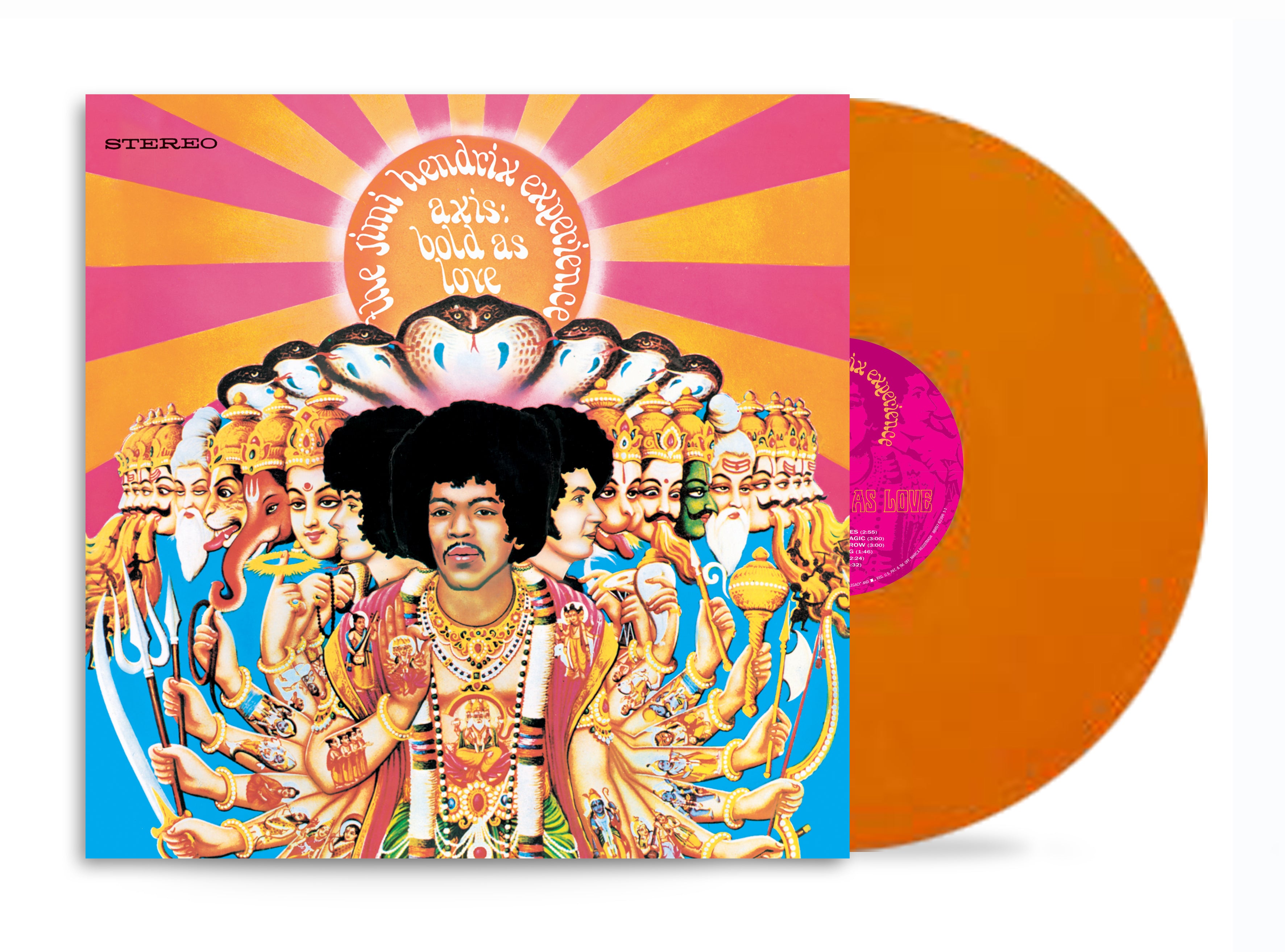 Jimi Hendrix 'Axis Bold As Love' LP (NAD25) – Bear Tree Records