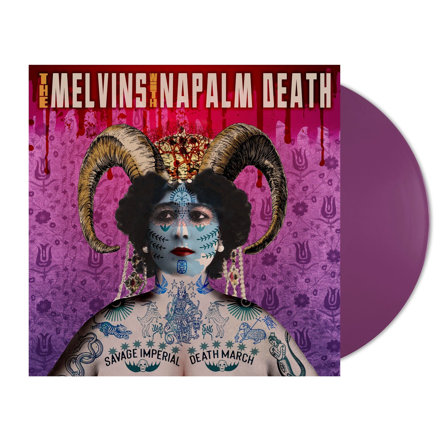 Melvins with Napalm Death 'Savage Imperial Death March' LP
