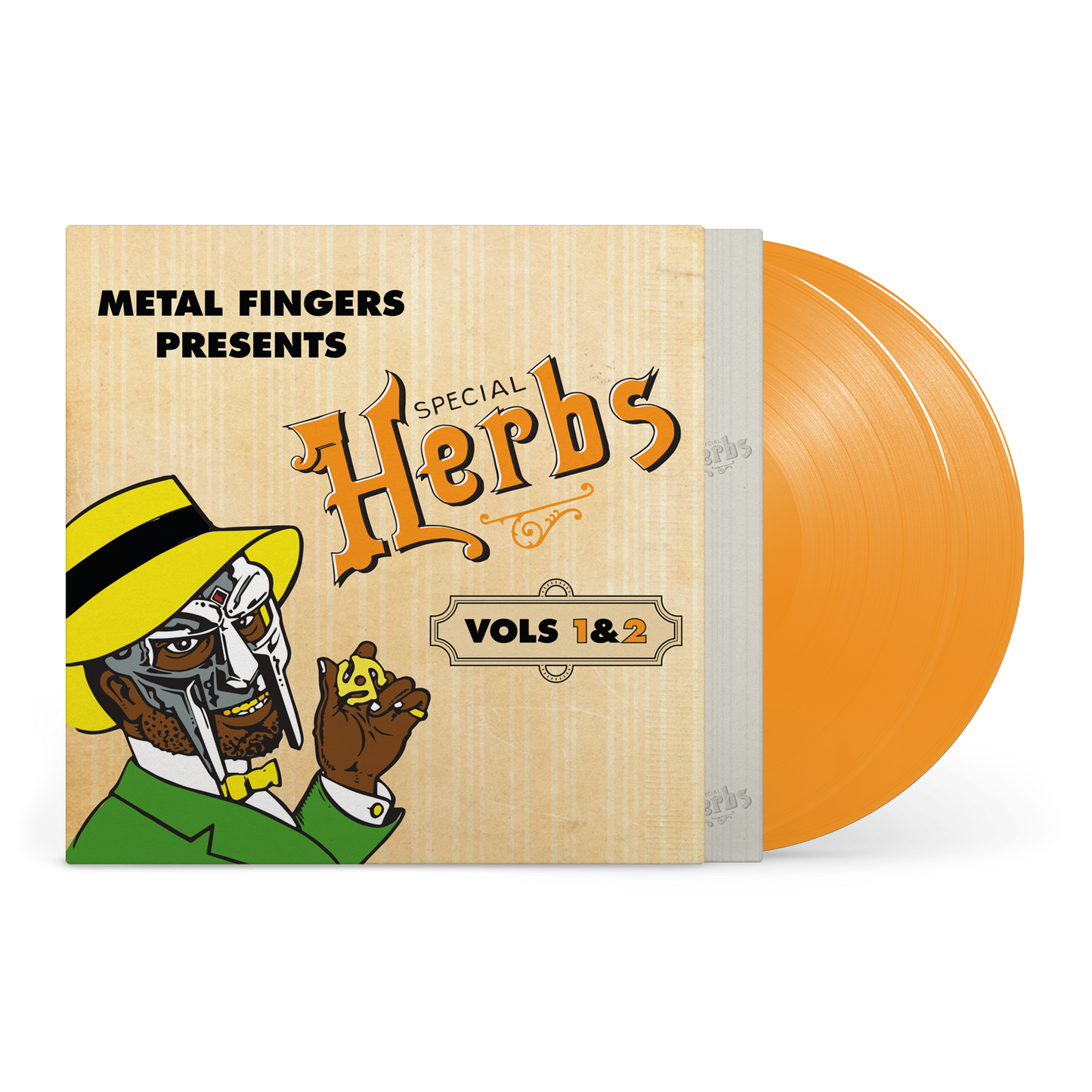 MF DOOM 'Metal Fingers Presents: Special Herbs Vol. 1 & 2' 2xLP