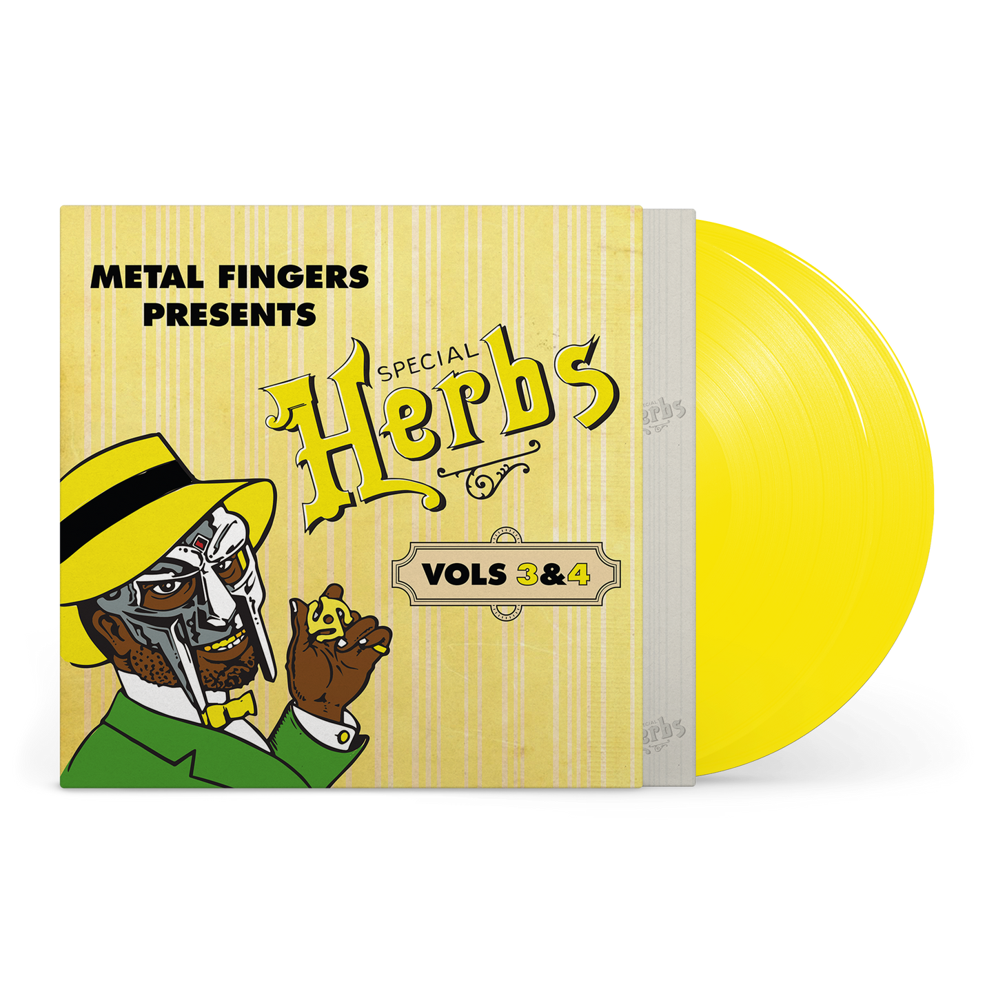 MF DOOM 'Metal Fingers Presents: Special Herbs Vol. 3 & 4' 2xLP