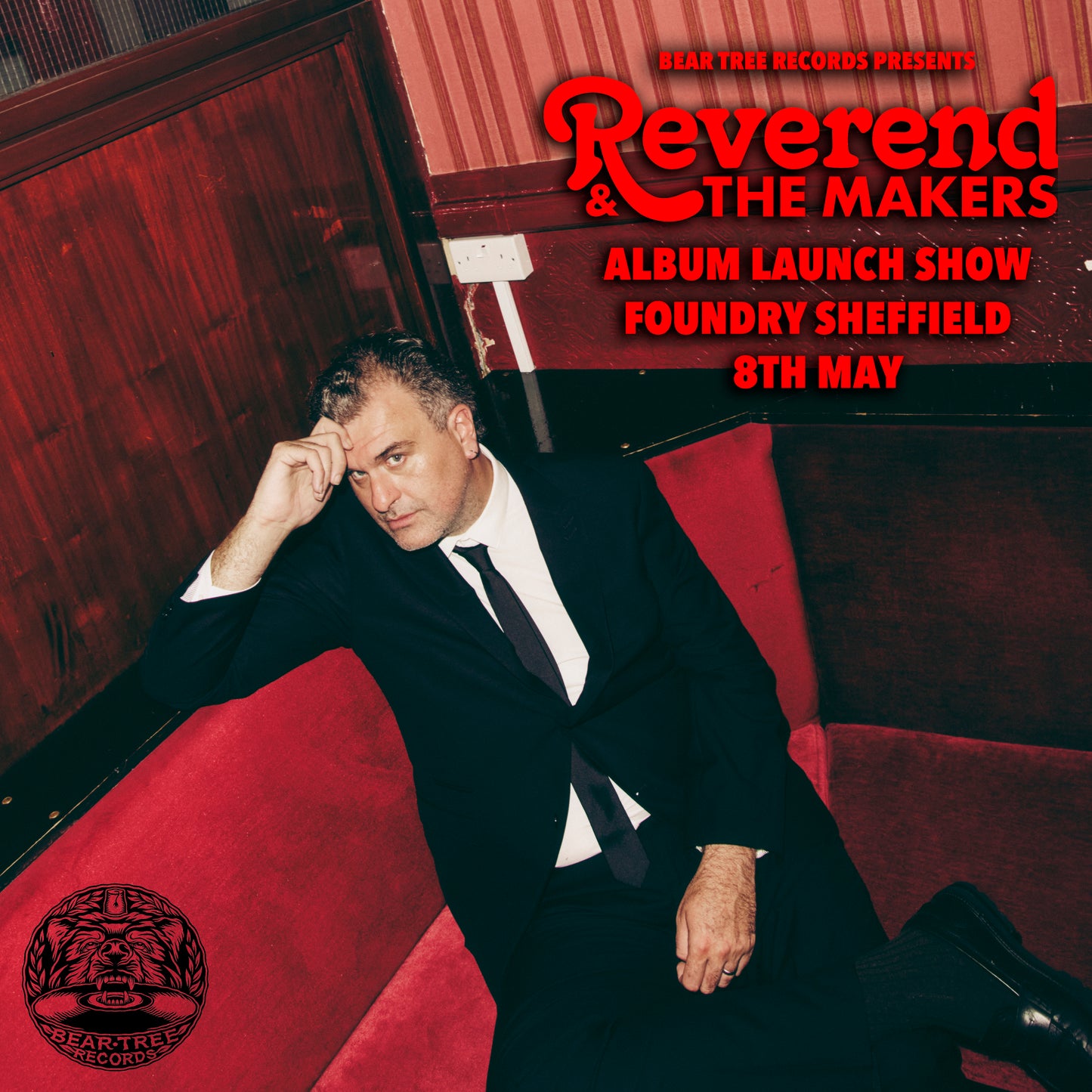 Reverend & The Makers - Album Launch Show At Foundry - 8th May (*ON SALE FRIDAY 11AM 20TH FEB*)