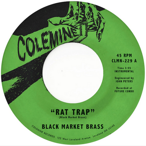 Black Market Brass 'Rat Trap / Chop Bop' 7"