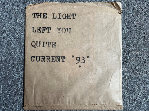 Current 93 'The Light Left You Quite' LP