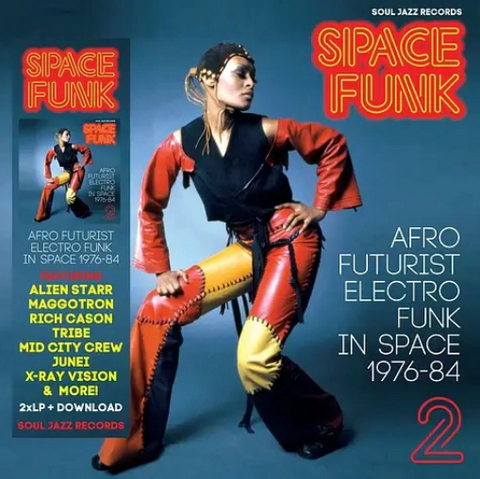 Various 'Soul Jazz Records Presents Space Funk 2: Afro Futurist Electro Funk in Space 1976-84’ 2xLP