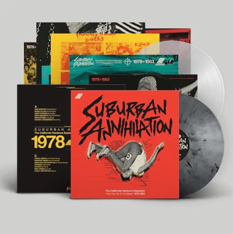 Various 'Suburban Annihilation (The California Hardcore Explosion From The City To The Beach: 1978-1983)' 2xLP