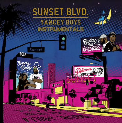 Yancey Boys 'Sunset Blvd Instrumentals' 2xLP
