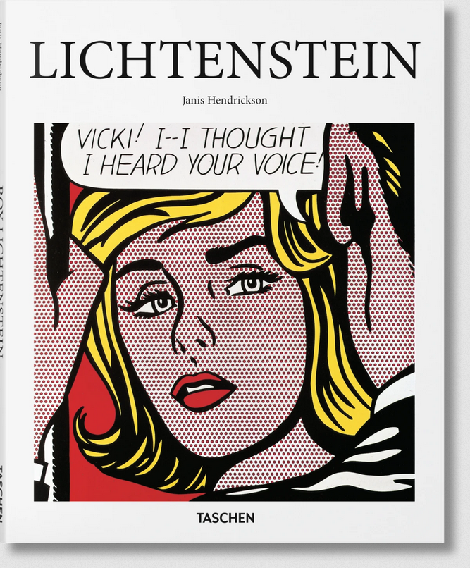 Janis Hendrickson 'Lichtenstein' Hardback Book