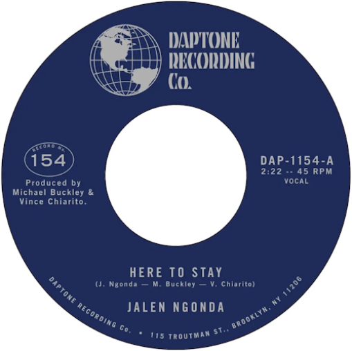 Jalen Ngonda 'Here to Stay / If You Don't Want My Love' 7"