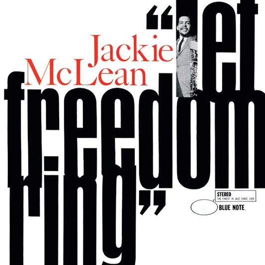 Jackie McLean 'Let Freedom Ring (Tone Poet)' LP