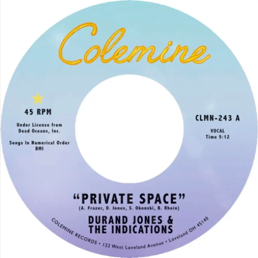 Durand Jones and the Indications 'Private Space / Sea of Love' 7"