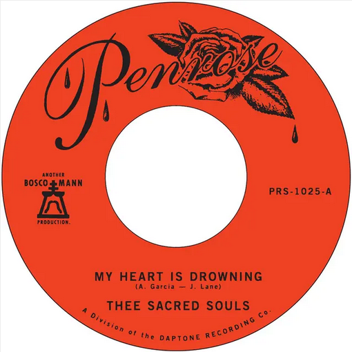 Thee Sacred Souls 'My Heart Is Drowning b/w Stuck In The Mud' 7"
