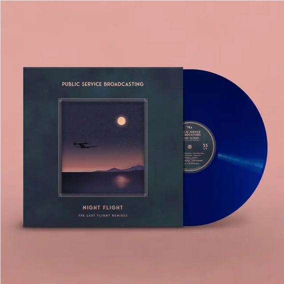 Public Service Broadcasting 'Night Flight - The Last Flight Remixes' LP