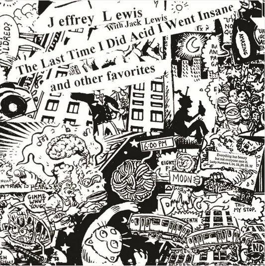 Jeffrey Lewis 'The Last Time I Did Acid I Went Insane' LP