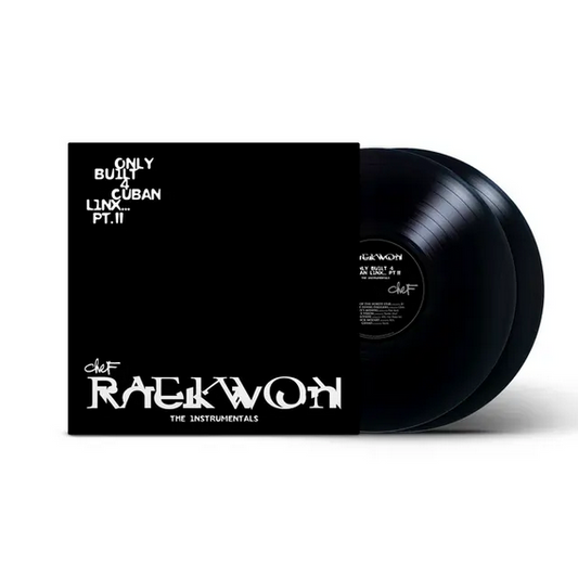 Raekwon 'Only Built 4 Cuban Linx... Pt. II - THE INSTRUMENTALS, Shaolin Noir Edition' 2xLP