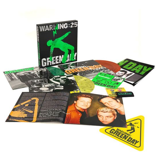 Green Day 'Warning (25th Anniversary Deluxe Edition)' 5xLP