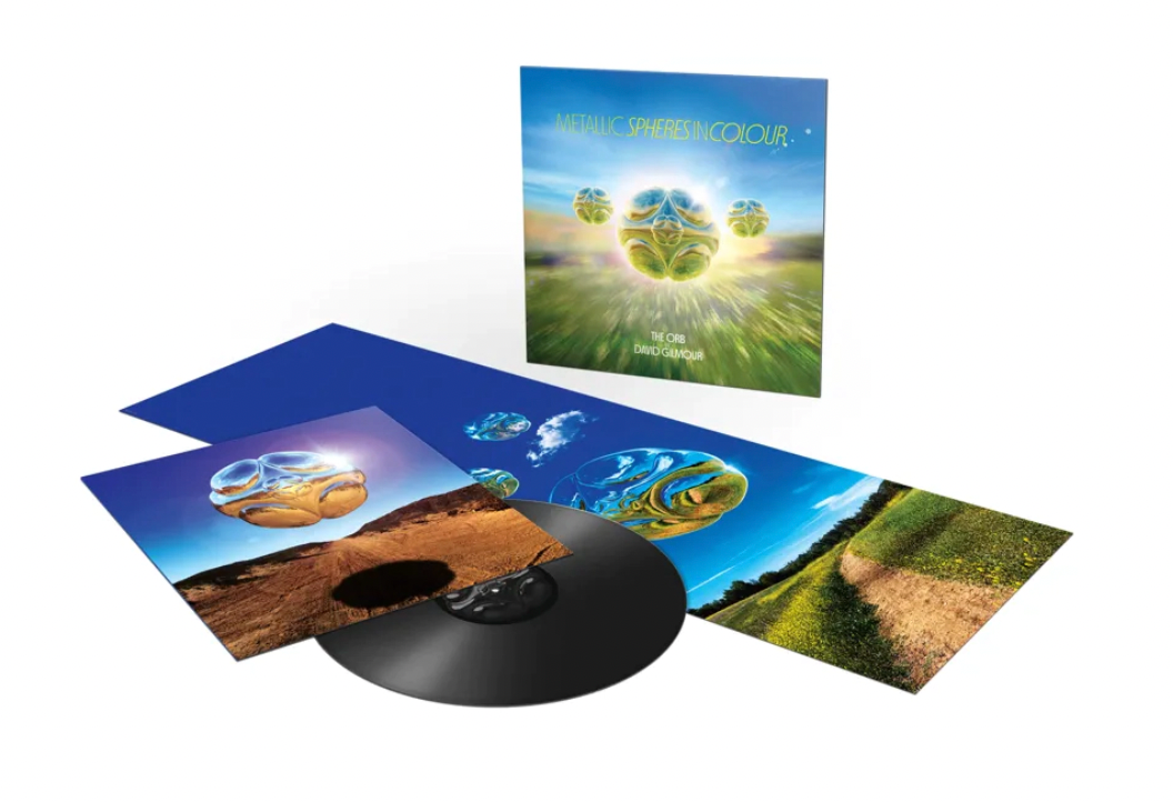 The Orb featuring David Gilmour 'Metallic Spheres In Colour' LP