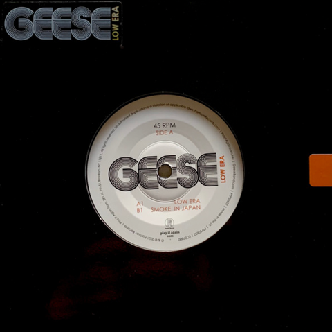 Geese 'Low Era / Smoke In Japan' 7"