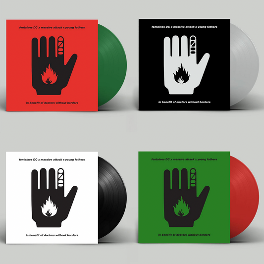 Fontaines D.C. x Massive Attack x Young Fathers 'ceasefire' 12"