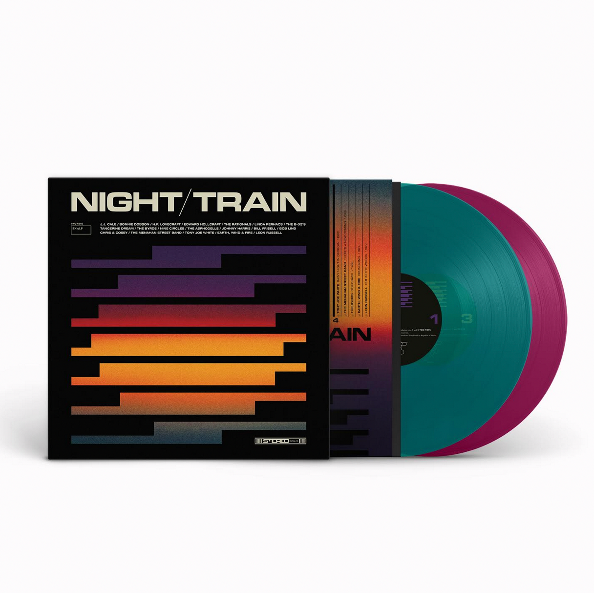 Various 'Night Train: Transcontinental Landscapes  1968 – 2019' 2xLP