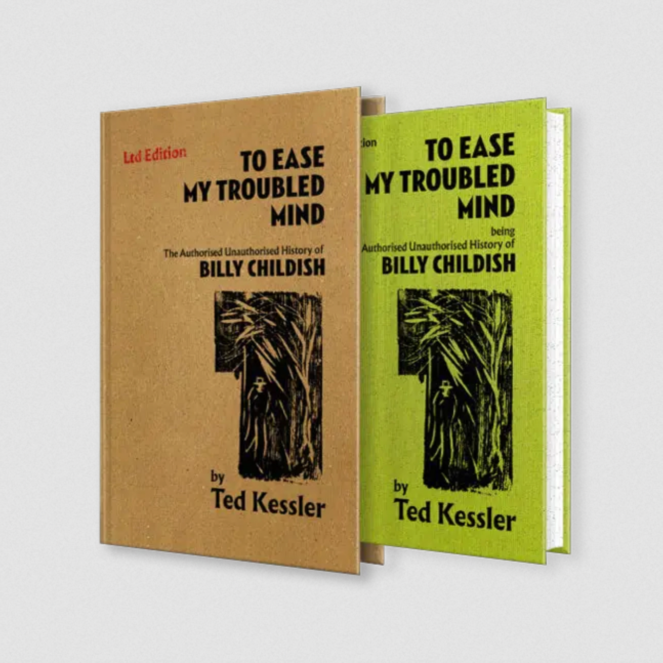 Ted Kessler 'To Ease My Troubled Mind: The Authorised Unauthorised History of Billy Childish' Deluxe Edition Hardback Book